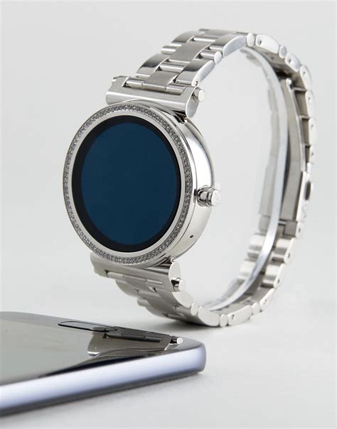 michael kors smart watches silver|michael kors watch smartwatch price.